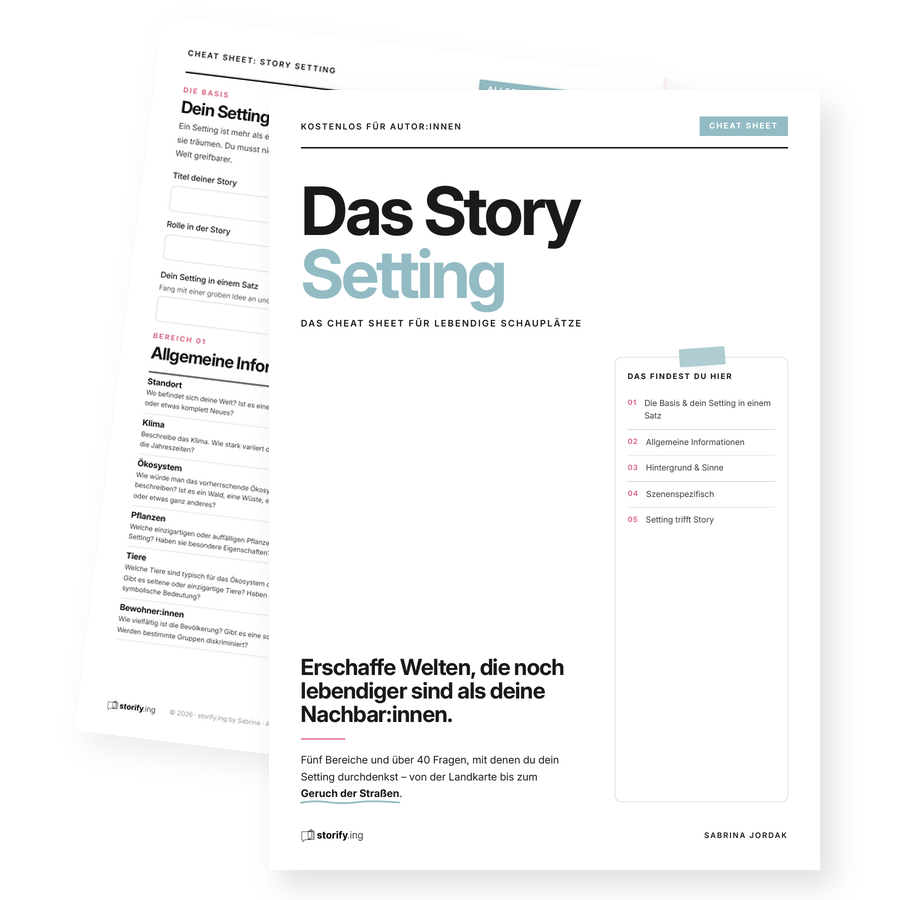 Vorschau: Das Story Setting