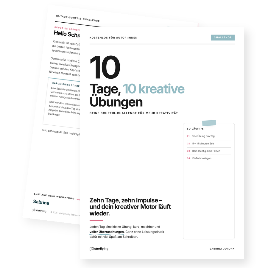 Vorschau: 10 Tage, 10 kreative Übungen