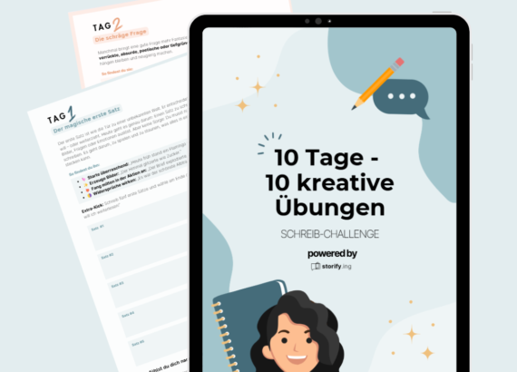 Grafik: 10-Tages-Schreib-Challenge Vorschaubild