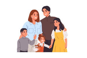 Grafik: Familie, deine Herkunft